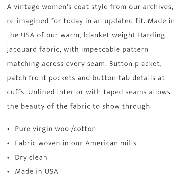 Pendleton Chief Joseph Coat - Picture 10 of 14